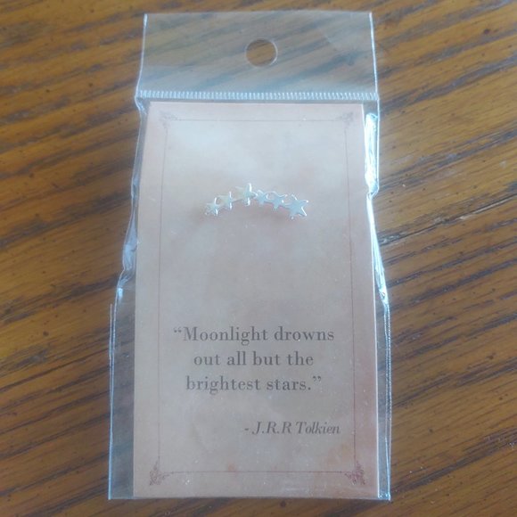 Tolkien Star Earrings - Picture 1 of 1